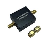 Cpolebev Filtro A Banda di Passaggio A 137MHz, Specifico per la Ricezione dei Segnali Satellitari Meteorologici. Colore Nero.