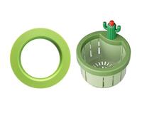 Cpolebev Filtro di Scarico per da Cucina per Cactus, Filtro per per Cactus, Filtro A Cestello Drenante per da Cucina Multifunzionale 1 Pezzo