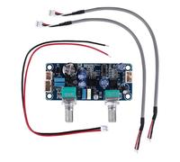 Cpolebev Filtro Passa Basso Scheda Amplificatore Preamplificatore Subwoofer per Alimentazione Singola DC 9-32 V Preamplificatore con Regolazione del Volume dei