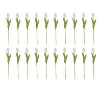 Cpolebev Fiori Artificiali dei Tulipani da 13,8 Pollici 20PZ per La Decorazione del Partito,Decorazione Domestica di Nozze