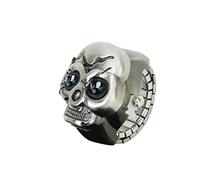 Cpolebev flip-up Skull copertina delle Orologio ' cinturino per unisex - batteria inclusa, ideale per Skull Lover