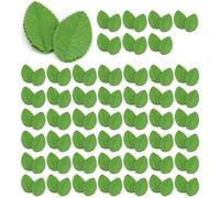 Cpolebev Foglie Fiore Artificiale per la Decorazione di Nozze Ghirlanda Foglia di Rosa Fogliame Artigianale Durevole Facile da Installare Facile da Usare, Verde
