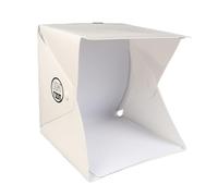 Cpolebev Fotografia LED Light Room Photo Studio Light Tent Soft Box per Fotocamera DSLR 22CM Portable Folding Lightbox
