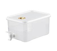 Cpolebev Frigorifero Secchiello per Acqua Fredda con Rubinetto Frigorifero Secchiello per Acqua Fredda Bottiglia di Limonata Distributore di Acqua per Bevande Bicchieri