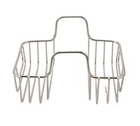 Cpolebev Gadget da Cucina Doppio Appendiabiti Interno Lavastoviglie Spugna Sfera d'Acciaio Scaffale Portaoggetti in Acciaio Inossidabile Portafrutta