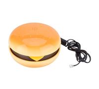 Cpolebev Gadget Divertenti Emulational Hamburger Telefono A Filo Telefono Fisso Cheeseburger Telefono per Home Office Decorazione Hotel