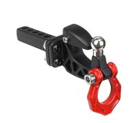 Cpolebev Gancio di Traino per Paraurti Posteriore in Metallo, Gancio di Traino per Auto Cingolate RC 1/8 1/10, Parti di Aggiornamento Axial SCX10 TRX4 D90 D