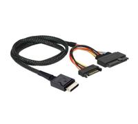 Cpolebev Gen 4 Oculink SFF-8611 4I A PCIe SFF-8639 U.2 NVMe con Server di Alimentazione 15P