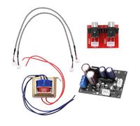 Cpolebev Giradischi nel Vinile Preamplificatore Scheda MM Amplificatore Fono Grammofono Ingrandimento Testa Preamplificatore Dual AC 12-16V
