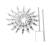 Cpolebev Girandole da Esterno, Girandole da Giardino in Metallo 30 Cm, Sculture A per La Decorazione del Giardino