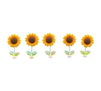 Cpolebev Girasole per La Casa Accogliente, Ornamenti Soleggiati Girasole per Auto, Ornamento per Interni Auto, Ornamenti Primaverili Montati su Auto