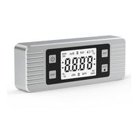 Cpolebev Goniometro Digitale Inclinometro Misuratore di Angolo di Livello Misuratore di Angolo Magnete Righello da 90 Gradi Scatola di Livello Digitale
