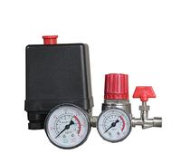 Cpolebev Gruppo Interruttore A Fori con Valvola di Regolazione Della Pressione Controllo Gruppo Interruttore 15A 240V/AC Valvola di Regolazione 'Aria Regolabile Compressore A Fori
