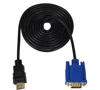 Cpolebev HDTV Gold A VGA HD-15 15Pin Adattatore 6FT 1,8 M 1080P