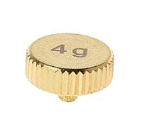 Cpolebev Headshell 4G Shell Peso Giradischi Parti di Strumenti Elettrici in Metallo per SL1200 SL1210 MK2 3 5 M5G Stylus DJ,