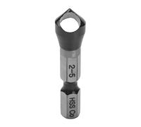 Cpolebev HRC89 TiAlN Rivestimento 1/4 Pollici Punta Esagonale Svasatore Punta da Trapano HSS-Co M35 Cobalto Sbavatura Punta da Trapano Smusso 2-5Mm