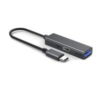 Cpolebev Hub USB 3.2 Type-C 5Gbps con Ricarica 60W PD Adattatore OTG Convertitore Ad Alta velocità da USB A Type-C A
