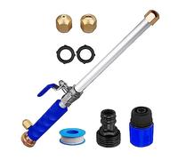 Cpolebev Idropulitrice A Getto D'Acqua con Ugello A Getto D'Acqua per Rondelle Ad Alta Pressione 2 In 1 da Giardino con 2 Connettori Rapidi per Ugelli Diversi