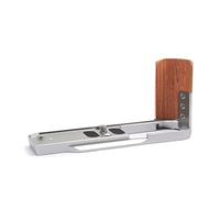 Cpolebev Impugnatura Un Staffa Laterale nel Legno con Piastra Un L Un Sgancio Rapido per Accessori per Treppiede per Fotocamera Digitale ZFC