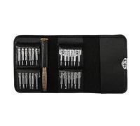 Cpolebev In Pelle Multifunzionale 25-In-1 Set di Punte per Cacciavite Manuale Parti di Ricambio Strumento di Manutenzione per Notebook per Telefono Cellulare