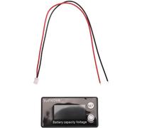 Cpolebev Indicatore di Capacità Della Batteria Voltmetro per DC 8V-100V Schermo A Colori al Litio LiFePO4 al