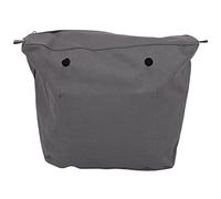 Cpolebev Inserto in Tela Impermeabile Inserto Fodera Interna Tasca con Cerniera per Borsa Obag o Bag Borsa Grigio Scuro