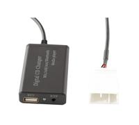 Cpolebev Interfaccia Musicale Bluetooth per Lettore CD USB/AUX Goldwing GL1800 Compatibile con Motocicletta Goldwing