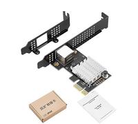 Cpolebev Interfaccia RJ45 Scheda di Rete Avviabile Pex Disco IO-PCE8125B- Facile Installazione