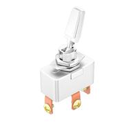Cpolebev Interruttore A Levetta per Carichi Pesanti da 50 A 12 V CC Modificato per Auto, Interruttore A Levetta Ad Alta Corrente, 1 Pezzo In Metallo