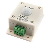 Cpolebev Interruttore Automatico del Sensore di Plastica A Infrarossi DC 5V 12V 24V Interruttore Automatico del Sensore per la Striscia LED Lampadina Interruttore del Sensore di Movimento A Infrarossi