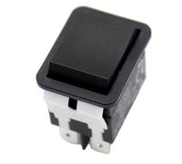 Cpolebev Interruttore un Bilanciere, Interruttore un Bilanciere Elettrico Industriale HY12-9-3 un 6 Pin con Pulsante 125 V/250 V