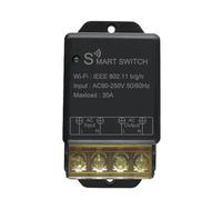 Cpolebev Interruttore WiFi Domestico 30A AC90-250V Wireless On Off Interruttore Automatico DIY Funziona con Home