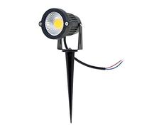 Cpolebev Ip65 Faretto da Giardino A LED per Esterni da Giardino A LED 5W 12V AC Dc