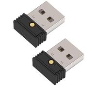 Cpolebev Jiggler per Mouse USB da 2 Pezzi, Jiggler per Mouse per Computer Automatico Non Rilevabile, Mantiene Il Computer Sveglio, Simula Il Movimento del Mouse