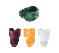 Cpolebev Kit 4 Plettri da Pollice in PLASTICA X Chitarra