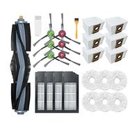 Cpolebev Kit Accessori per X1 Omni Turbo Aspirapolvere Principale Filtro HEPA Mop Panno Pulizia Sacchetto Polvere Parti