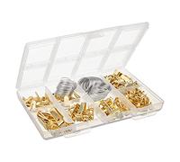 Cpolebev Kit Assortimento per Appendere Quadri, Set da 220 Pezzi per Appendere Quadri nel Filo Resistente per Opere D'Arte con Cornice per Specchi Fotografici