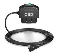Cpolebev Kit Cablato OBD per Dash Cam, Kit Cablato USB Tipo C per Dash Cam con di Alimentazione OBD per Dashcam da 12-24 V A 5 V/3 A