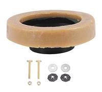 Cpolebev Kit Ceralacca per WC con Scarico Un Pavimento Installazione o Riposizionamento con Flangia e Bulloni