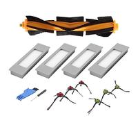 Cpolebev Kit di Accessori di Ricambio Adatto per Aspirapolvere Robot Vac/Vac Max/Vac Station, Spazzole Laterali con Filtro Principale