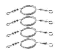 Cpolebev Kit di Cavi Regolabili per Appendere Quadri per Appendere Quadri 1,5 M X 1,5 mm Metallico In Acciaio Inossidabile per Appendere