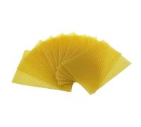 Cpolebev Kit di Fogli di D Naturale, Set di Fogli di D Naturale per Attrezzatura per L'Apicoltura (13,3 X 9 Cm) - 10 Pezzi