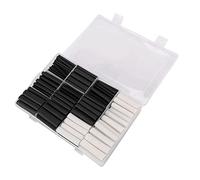Cpolebev Kit di Guaine da 300 Pezzi 3: 1 con Guaina Adesiva un Doppia Parete 2,4/3,2/4,8/6,4/7,9/9,5/12,7 Mm