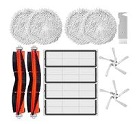 Cpolebev Kit di Parti di Ricambio per Aspirapolvere Robot Autopulente Bot W10 / W10 PRO