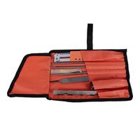 Cpolebev Kit di per L'Affilatura di Seghe Un Catena da 10 Pezzi, Kit di per L'Affilatura di Catene per Seghe, Contiene Guide per L'Affilatura della e Misuratore di profondità