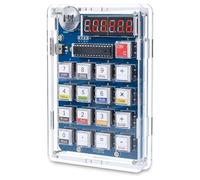 Cpolebev Kit di Pratica di Saldatura 6-Digit DIY Calculator Kit Calcolatrice da Tavolo A USB/Batteria Progetto di Elettronica per la Saldatura