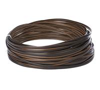 Cpolebev Kit di Riparazione in Vimini, Rattan in Plastica per La Riparazione di Sedie da Patio Componente di Ricambio per La Riparazione di Mobili in Vimini Piatto