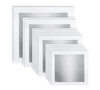 Cpolebev Kit di Riparazione per Cartongesso 16 Pezzi Toppe per Cartongesso Kit di Riparazione per Toppe per Cartongesso nel Alluminio Kit Toppe per Cartongesso nel Rete (2/4/6/8 Pollici)