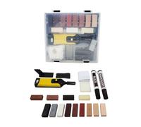 Cpolebev Kit di Riparazione per Piastrelle Kit di Riparazione per Pietra con 13 Blocchi di, Riempimento Delle Fessure Delle Piastrelle e Sostituzione Della per Piastrelle