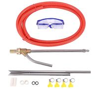 Cpolebev Kit di Sabbiatura con Idropulitrice, Attacco per Sabbiatrice un, 5000 PSI, 1/4 Pollici un Sgancio Rapido 1 Set